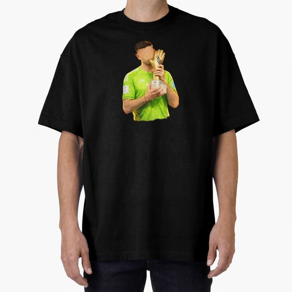 Dibu Martinez Classic T-Shirt Turn Football Passion into Global Football Passion for FIFA World Cup 2026, Celebrating Messi, Neymar and Mbappe, Netherlands, Football Festival Excitement, Trophy Ambitions, Country Rivalries and Star Player Buzz;