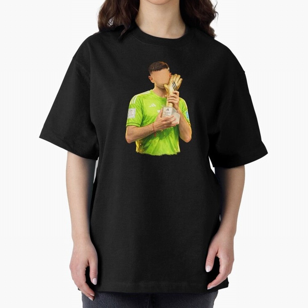 Dibu Martinez Classic T-Shirt Turn Football Passion into Global Football Passion for FIFA World Cup 2026, Celebrating Messi, Neymar and Mbappe, Netherlands, Football Festival Excitement, Trophy Ambitions, Country Rivalries and Star Player Buzz;
