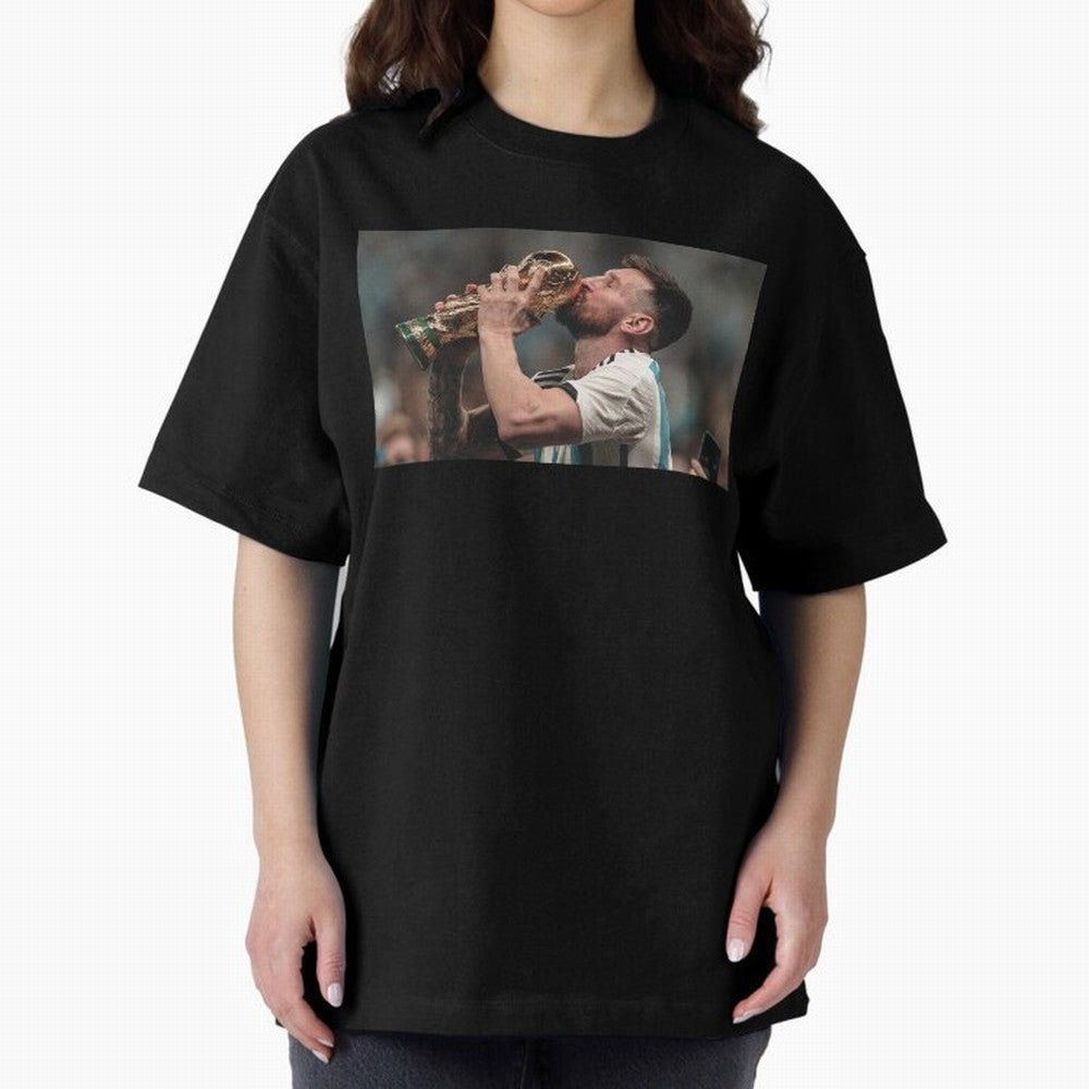 MESSI WITH THE WORLD CUP Classic T-Shirt Celebrate Every Goal in FIFA World Cup 2026 Group Stage Spirit, Inspired by Netherlands, Cristiano Ronaldo, Global Supporter Spirit, Legendary Goals, National Colors and Tournament Celebration; Ideal for