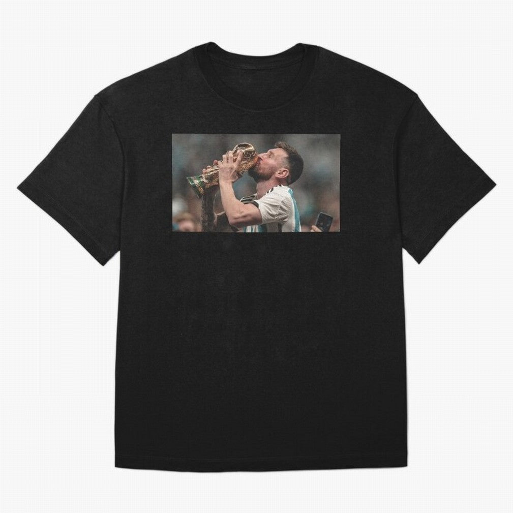 MESSI WITH THE WORLD CUP Classic T-Shirt Celebrate Every Goal in FIFA World Cup 2026 Group Stage Spirit, Inspired by Netherlands, Cristiano Ronaldo, Global Supporter Spirit, Legendary Goals, National Colors and Tournament Celebration; Ideal for