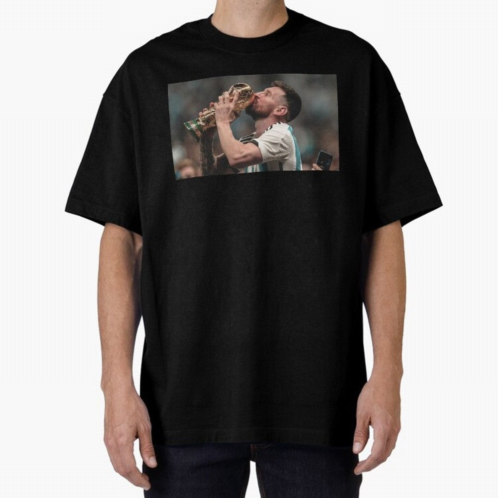 MESSI WITH THE WORLD CUP Classic T-Shirt Celebrate Every Goal in FIFA World Cup 2026 Group Stage Spirit, Inspired by Netherlands, Cristiano Ronaldo, Global Supporter Spirit, Legendary Goals, National Colors and Tournament Celebration; Ideal for
