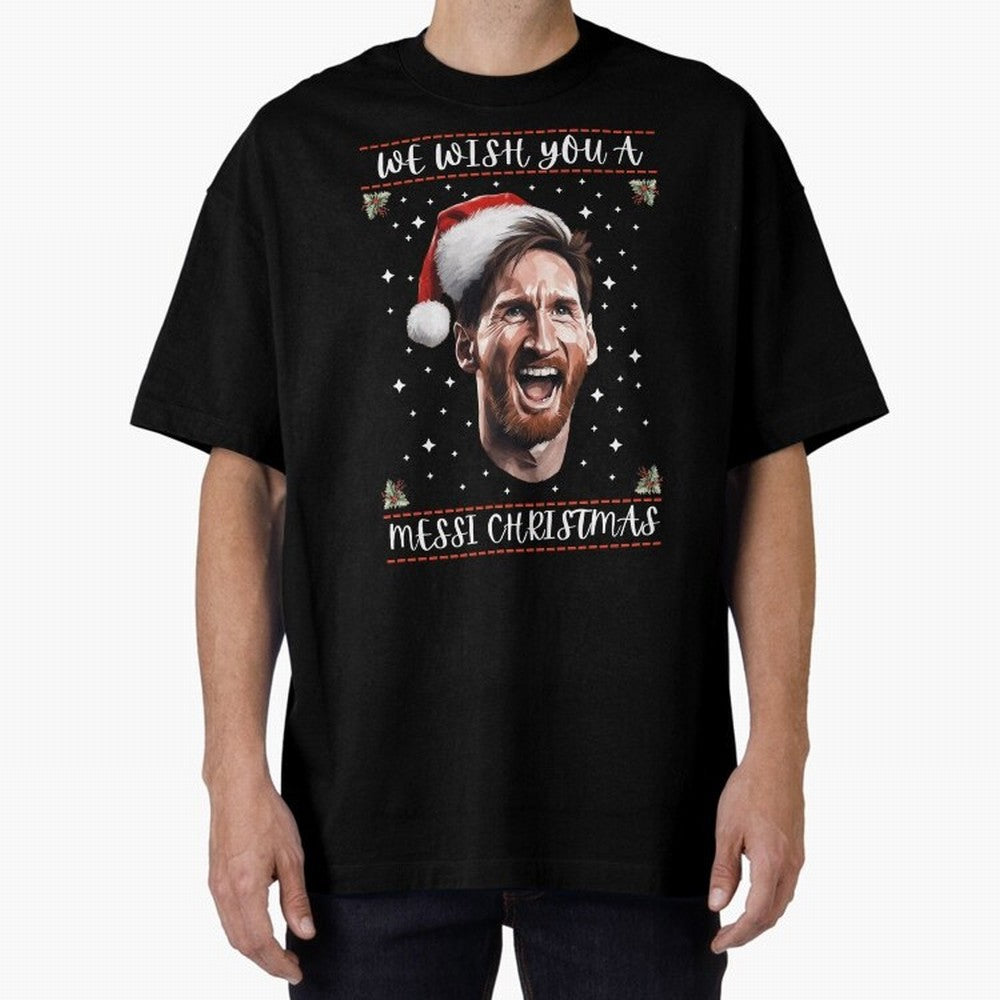 Messi Christmas Funny Football Holiday Classic T-Shirt Celebrate the Road through Global Football Passion for FIFA World Cup 2026 USA Canada Mexico, Filled with Mbappe and Neymar, Brazil, Champion Mindset, Group Stage Buzz, Knockout Tension and