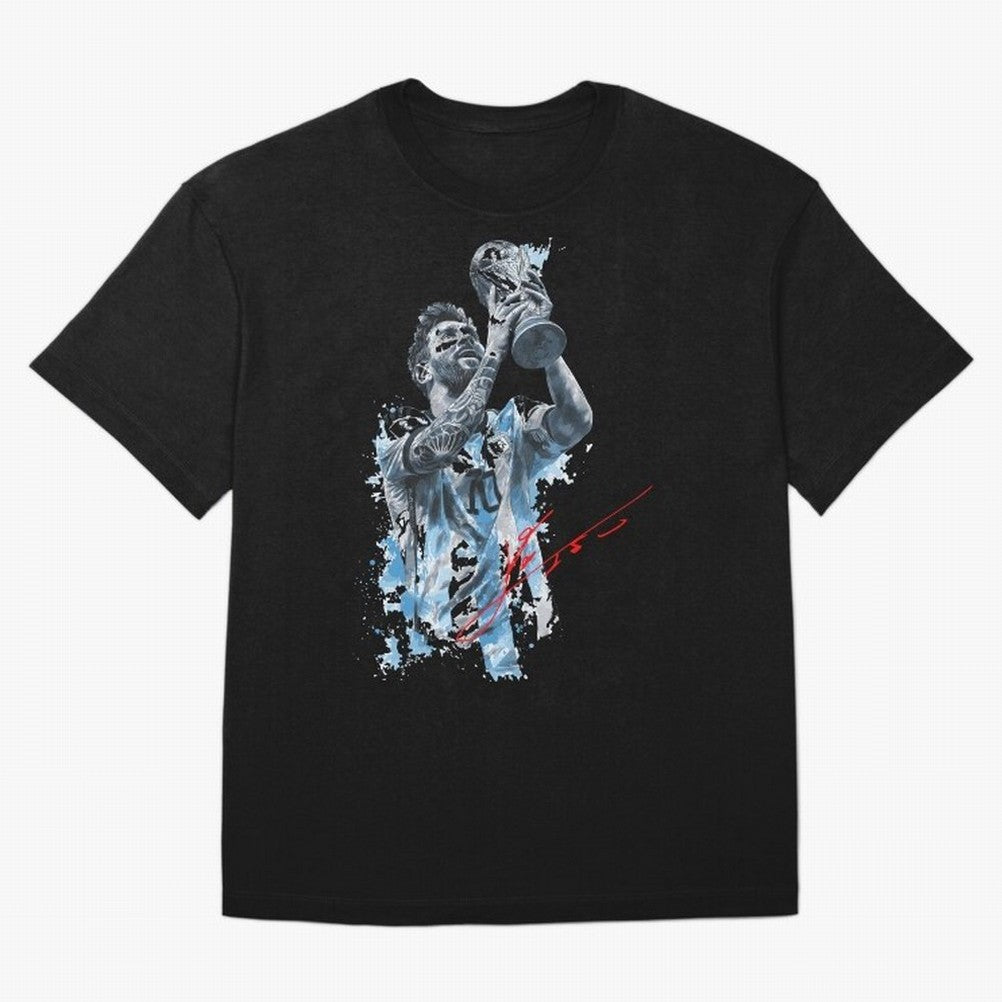 Leo Messi design Essential T-Shirt Show Championship Spirit for Match Day Hype around FIFA World Cup 2026 USA Canada Mexico, Messi, Neymar and Mbappe, England, Stadium Chants, National Pride, Trophy Dreams and Unforgettable Football Memories;