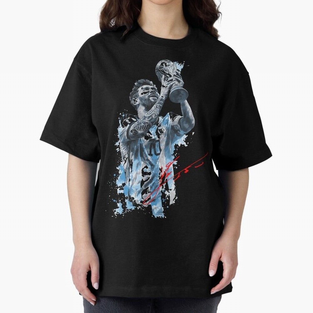 Leo Messi design Essential T-Shirt Show Championship Spirit for Match Day Hype around FIFA World Cup 2026 USA Canada Mexico, Messi, Neymar and Mbappe, England, Stadium Chants, National Pride, Trophy Dreams and Unforgettable Football Memories;