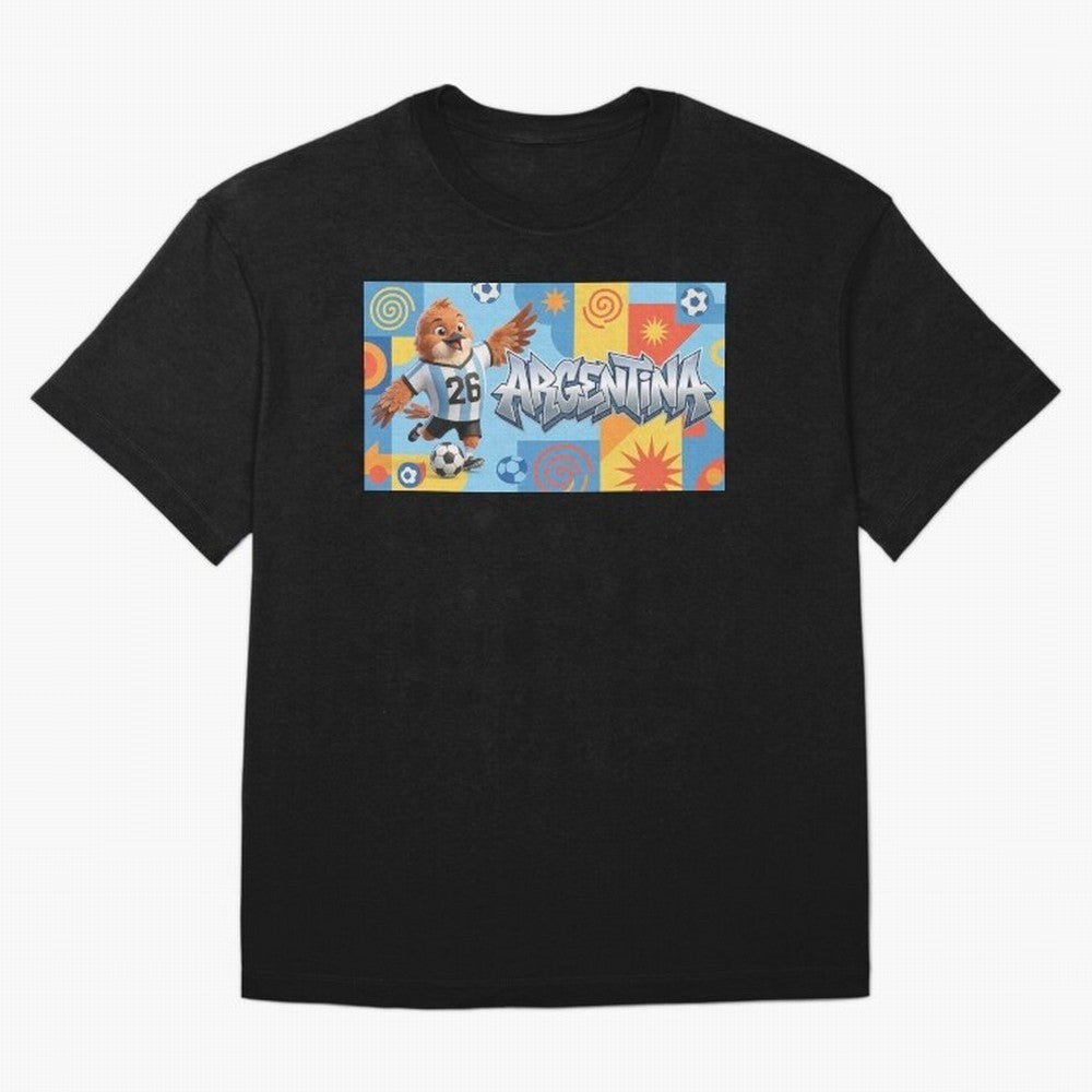 World Cup 2026 Argentina Soccer Team Fan Art Classic T-Shirt Bring Match Day Fire to FIFA World Cup 2026 USA Canada Mexico Inspired by Mbappe and Neymar, England Energy, Retro Football Energy, Iconic Rivalries, Trophy Chase Drama and Stadium