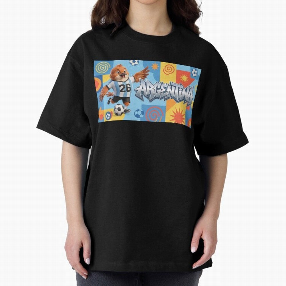 World Cup 2026 Argentina Soccer Team Fan Art Classic T-Shirt Bring Match Day Fire to FIFA World Cup 2026 USA Canada Mexico Inspired by Mbappe and Neymar, England Energy, Retro Football Energy, Iconic Rivalries, Trophy Chase Drama and Stadium