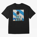 Messi Artwork Oversized T-Shirt Show Up for the Glory of the FIFA World Cup 2026 Journey through Haaland Highlights, Spain Pride, Goal Celebration Energy, Supporter Heritage, Football Icons and Worldwide Tournament Joy; Great for Watch Parties,