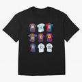 Messi Era Football Jerseys Oversized T-Shirt Carry the FIFA World Cup 2026 USA Canada Mexico Journey through Neymar Highlights, Argentina Pride, Worldwide Fan Energy, Dramatic Goals, Stadium Lights and Championship Celebrations; Ideal for Football
