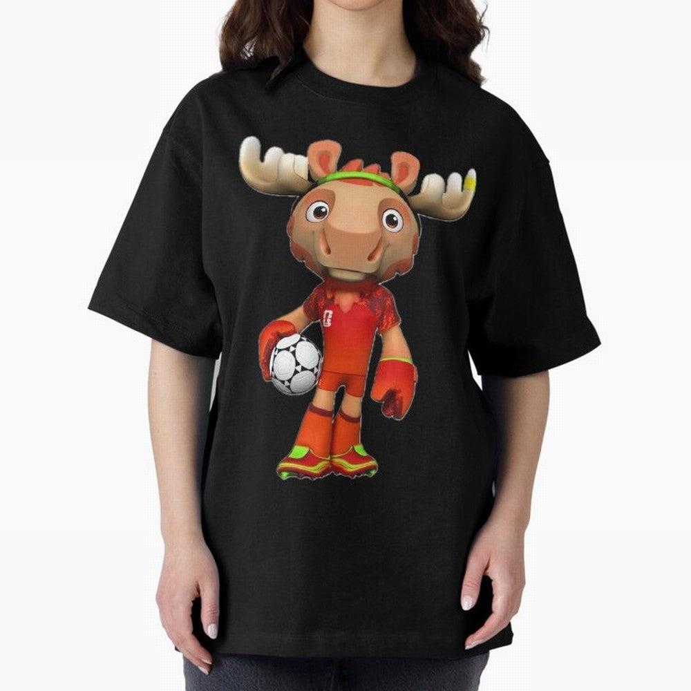 2026 World Cup, Mascots Oversized T-Shirt Celebrate Supporters United by Global Football Passion for FIFA World Cup 2026, Connected to Messi, CR7 and Mbappe, Portugal, Spain and Germany, Fan Favorite Moments, National Team Passion, Big Match Drama