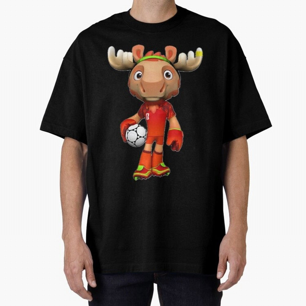 2026 World Cup, Mascots Oversized T-Shirt Celebrate Supporters United by Global Football Passion for FIFA World Cup 2026, Connected to Messi, CR7 and Mbappe, Portugal, Spain and Germany, Fan Favorite Moments, National Team Passion, Big Match Drama