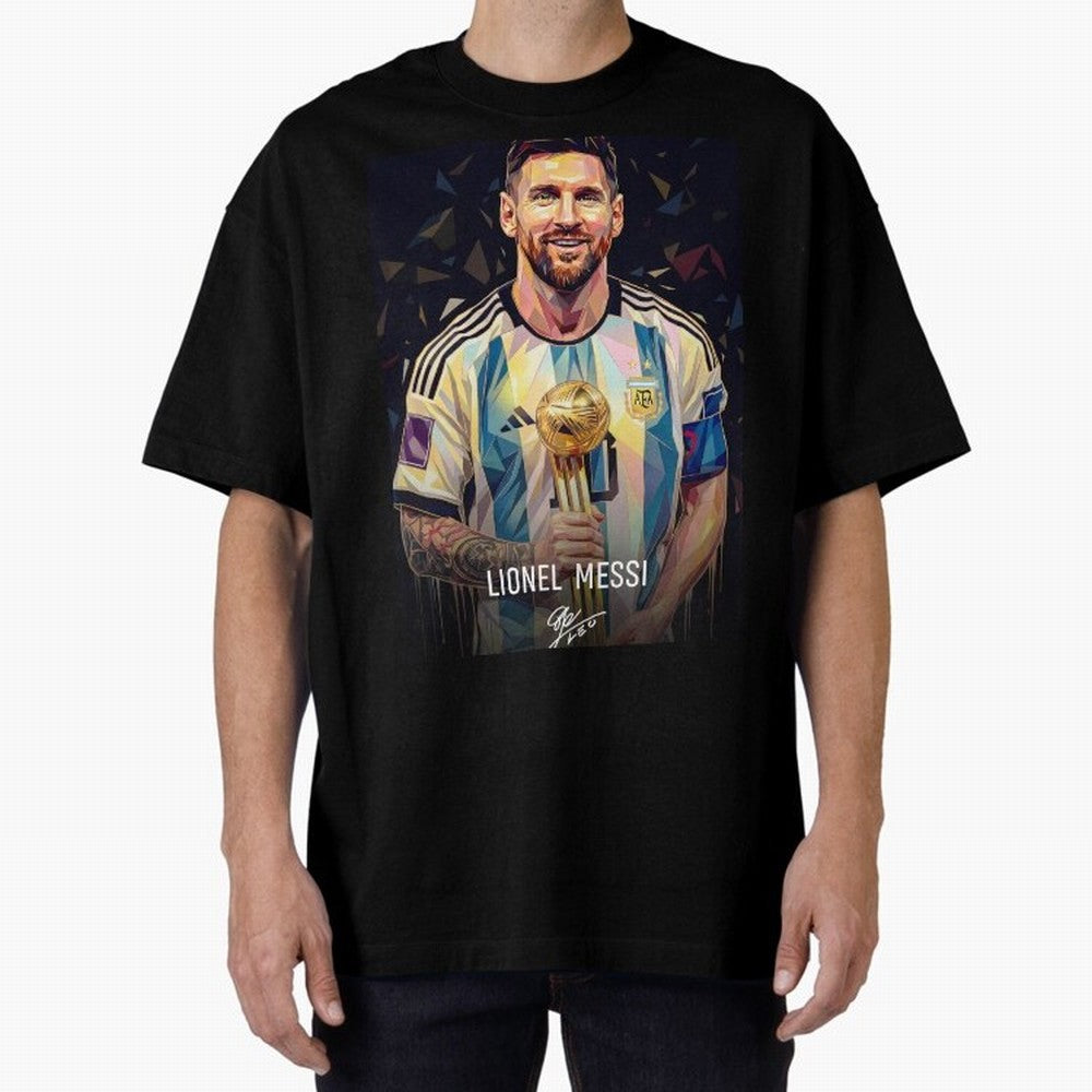 Leonie Messi M10 Football Soccer Player Champion Trophy Glory Classic T-Shirt Carry the Dream of Global Football Passion for FIFA World Cup 2026 Group Stage, Filled with CR7, Spain, Global Supporter Spirit, Legendary Goals, National Colors and