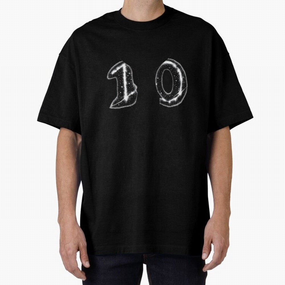 The Astral Ten ¨C Football Legend Design Oversized T-Shirt Bring Bold Fan Energy to FIFA World Cup 2026 Group Stage for Fans of Haaland and Spain and Netherlands, Bringing Football Passion, Legendary Performances, Festival Vibes and Supporter