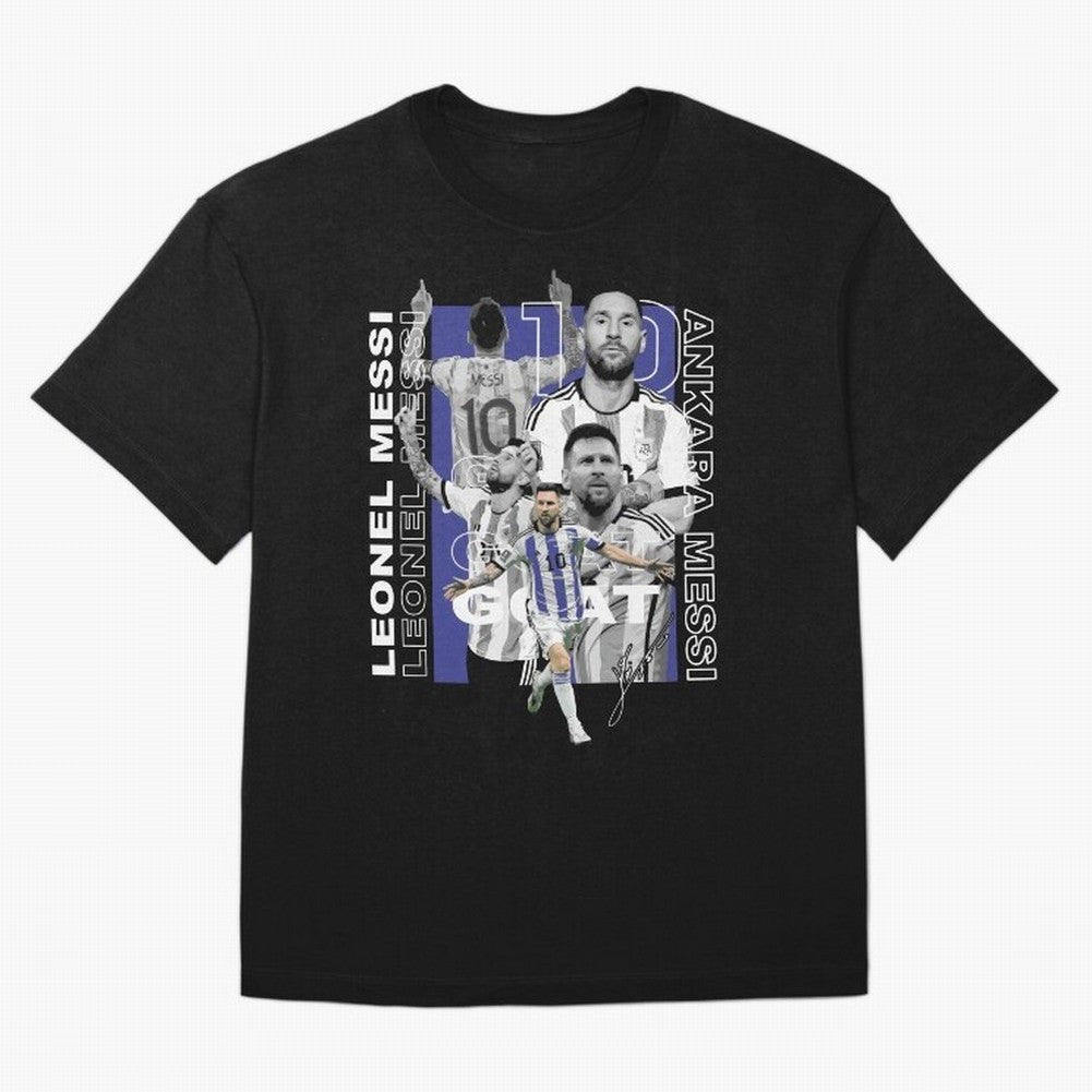 Ankara Messi 10 Design Essential T-Shirt Celebrate the Biggest Stage of Global Football Passion for FIFA World Cup 2026 Group Stage, Featuring Mbappe and Neymar, England, Soccer Culture, Superstar Moments, National Team Dreams and Competitive Fire;