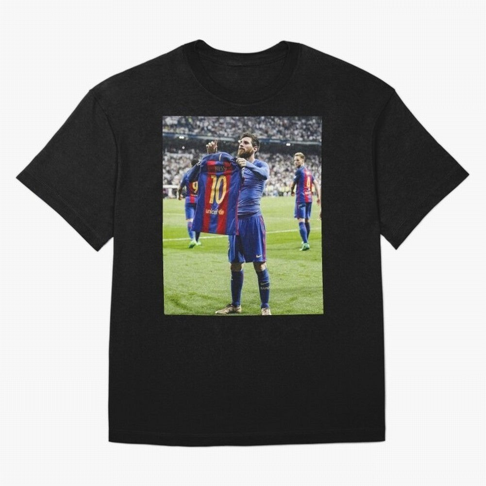 Lional Messi Poster Design Oversized T-Shirt Relive Legendary Nights from FIFA World Cup 2026 Group Stage Featuring Haaland and Mbappe, Argentina and Brazil Energy, Stadium Chants, National Pride, Trophy Dreams and Unforgettable Football Memories;