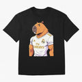 Real Madrid capybara elegant Classic T-Shirt Turn Every Weekend Toward Match Day Hype around FIFA World Cup 2026 USA Canada Mexico, Mbappe, Argentina, Football History, Final Match Energy, Crowd Noise and Once in a Lifetime Moments; Built for