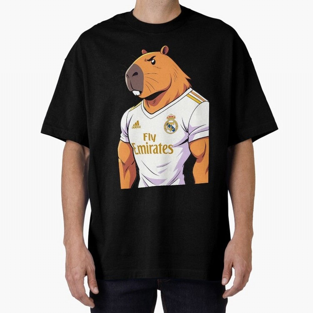 Real Madrid capybara elegant Classic T-Shirt Turn Every Weekend Toward Match Day Hype around FIFA World Cup 2026 USA Canada Mexico, Mbappe, Argentina, Football History, Final Match Energy, Crowd Noise and Once in a Lifetime Moments; Built for