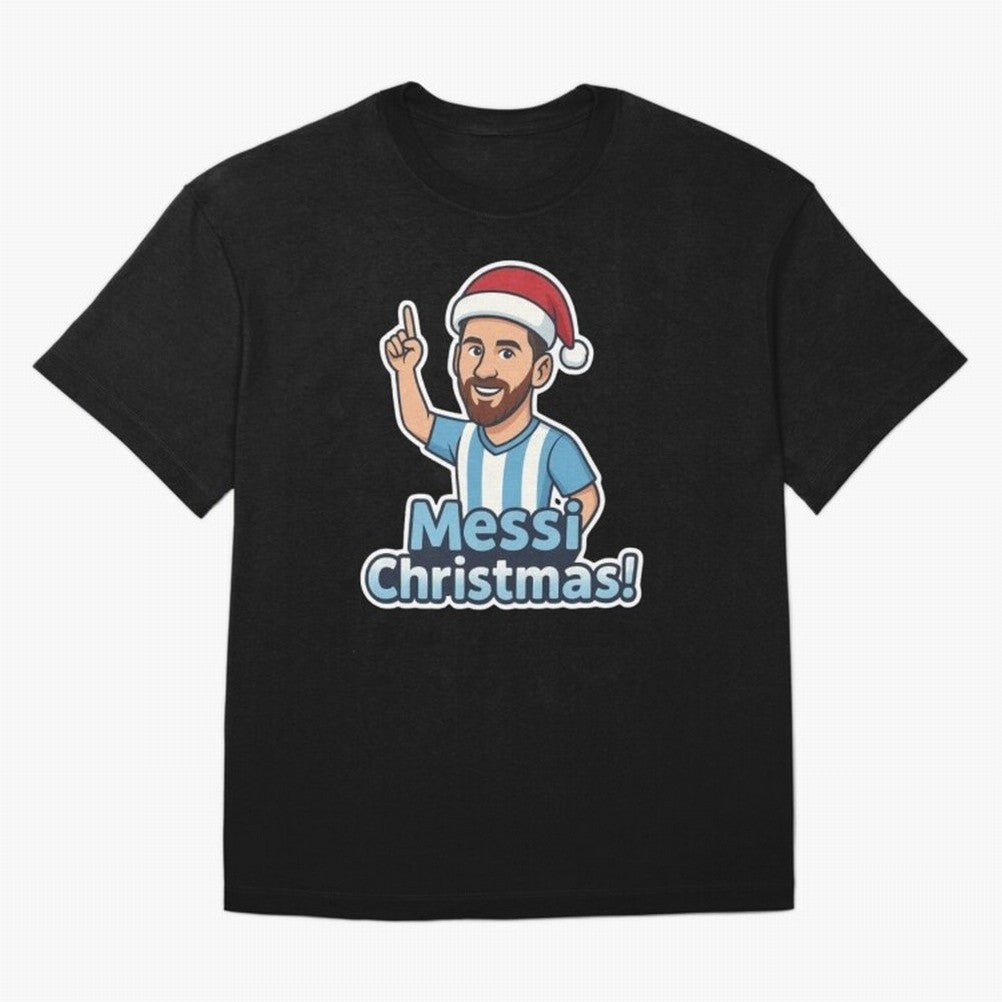 Messi Christmas! Messi Holiday cheer Essential T-Shirt Elevate Global Football Passion for FIFA World Cup 2026 USA Canada Mexico, Made for CR7, Argentina, Worldwide Fan Energy, Dramatic Goals, Stadium Lights and Championship Celebrations; Built for