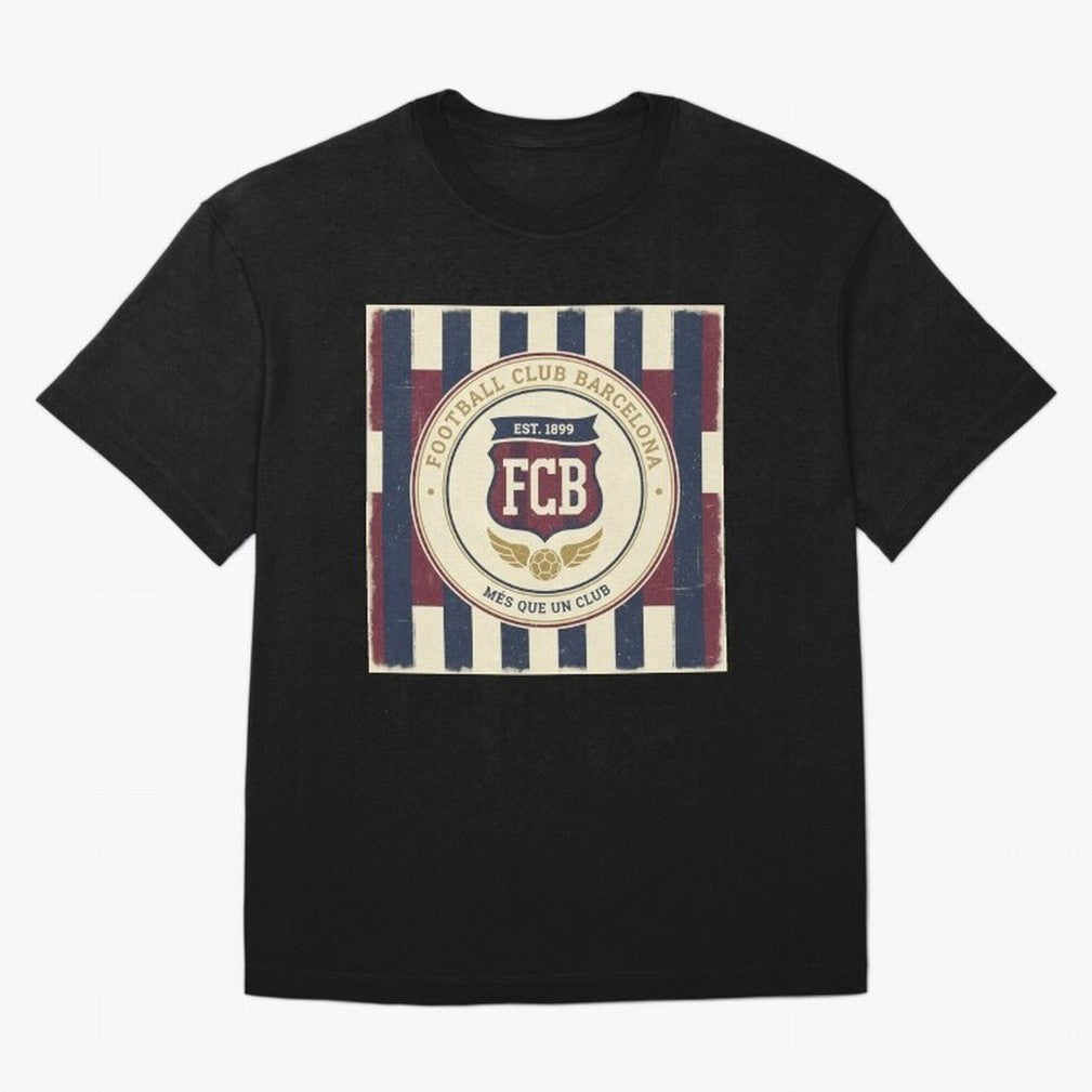 FCB Vintage - Football Fan Design Classic T-Shirt Show Your Love for FIFA World Cup 2026 Group Stage Driven by Messi, Netherlands Energy, Soccer Culture, Superstar Moments, National Team Dreams and Competitive Fire; Great for Supporters Who Love
