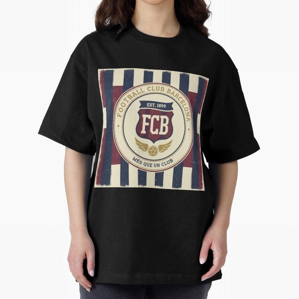 FCB Vintage - Football Fan Design Classic T-Shirt Show Your Love for FIFA World Cup 2026 Group Stage Driven by Messi, Netherlands Energy, Soccer Culture, Superstar Moments, National Team Dreams and Competitive Fire; Great for Supporters Who Love