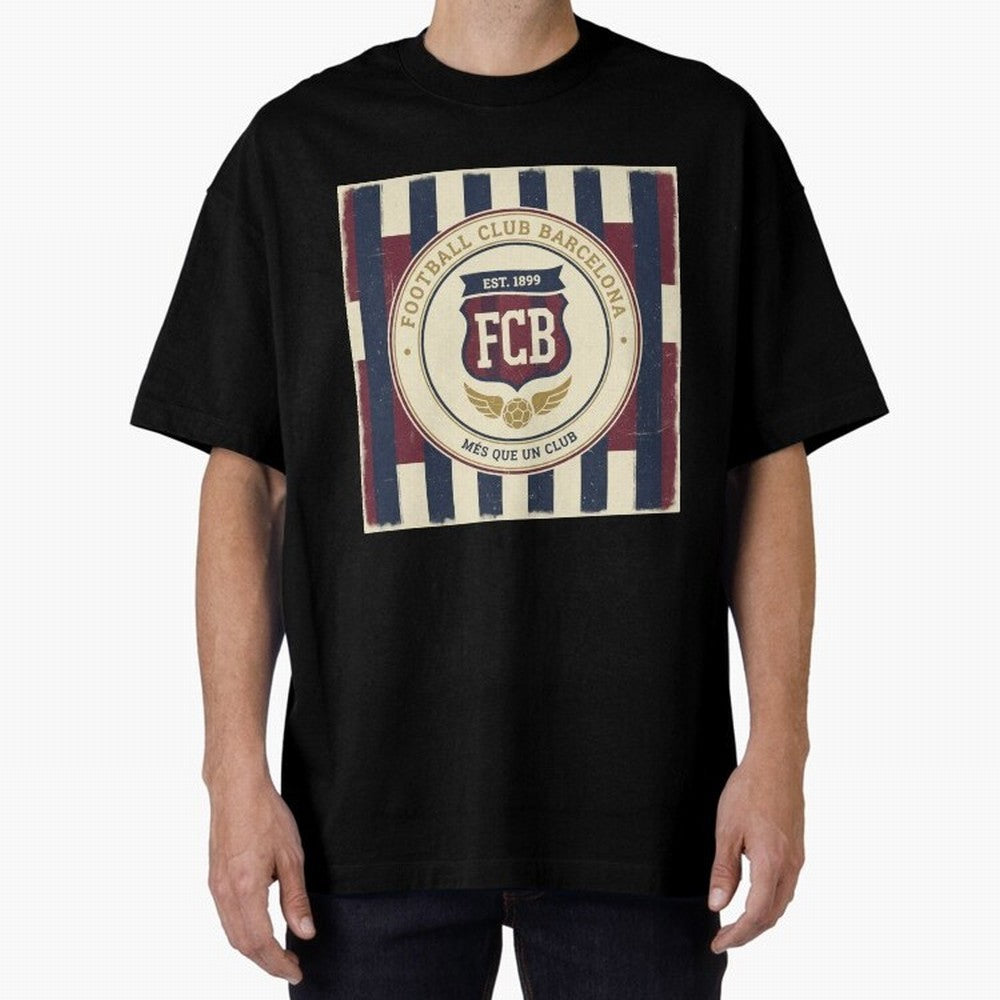 FCB Vintage - Football Fan Design Classic T-Shirt Show Your Love for FIFA World Cup 2026 Group Stage Driven by Messi, Netherlands Energy, Soccer Culture, Superstar Moments, National Team Dreams and Competitive Fire; Great for Supporters Who Love