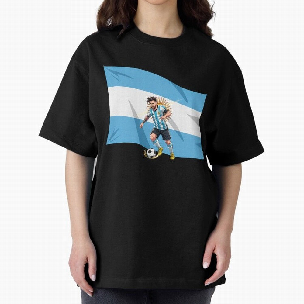 ARGENTINA-MESSI Classic T-Shirt Support Your Favorite Stars during FIFA World Cup 2026 USA Canada Mexico for Fans of Mbappe and Neymar and Spain, Bringing Football History, Final Match Energy, Crowd Noise and Once in a Lifetime Moments; Made for