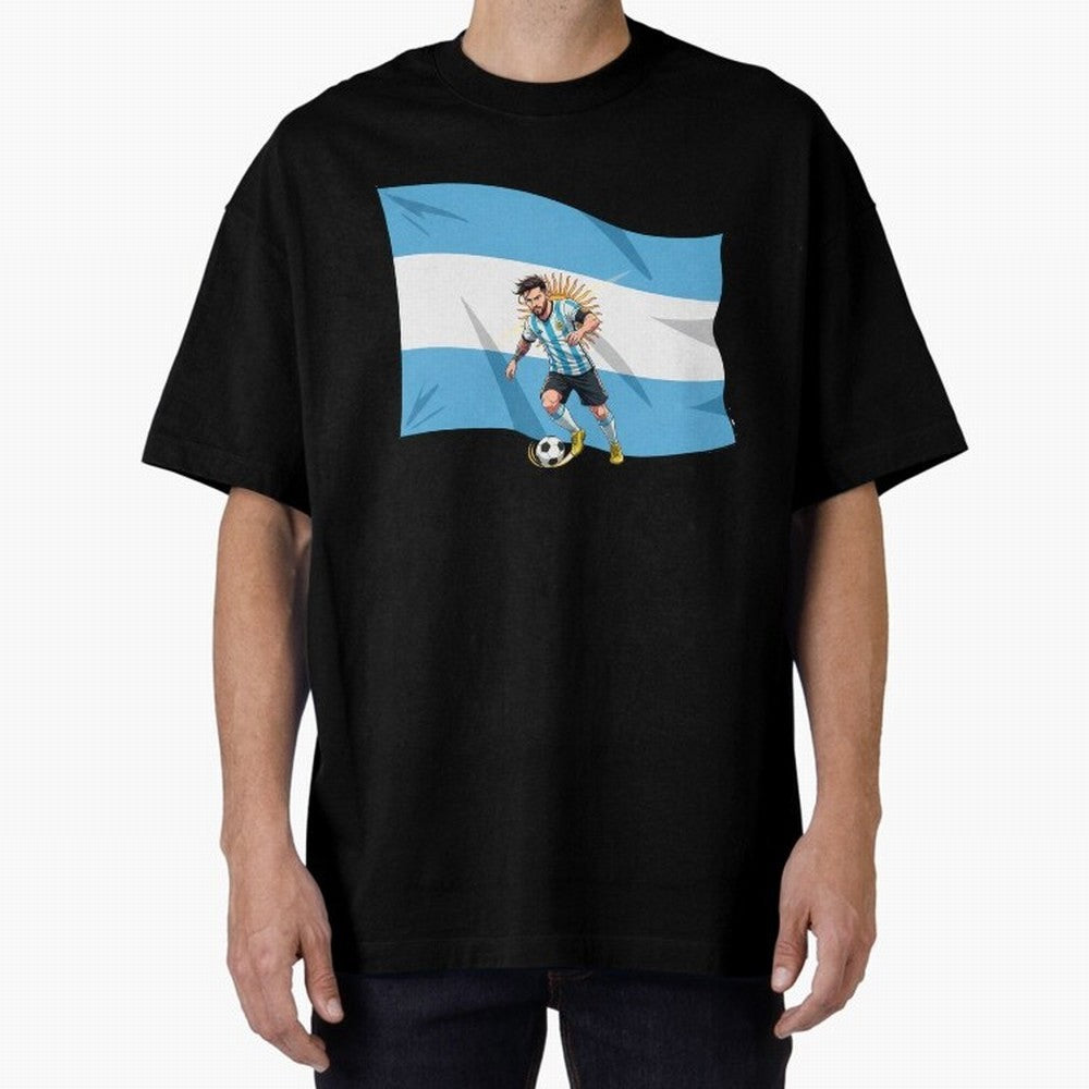 ARGENTINA-MESSI Classic T-Shirt Support Your Favorite Stars during FIFA World Cup 2026 USA Canada Mexico for Fans of Mbappe and Neymar and Spain, Bringing Football History, Final Match Energy, Crowd Noise and Once in a Lifetime Moments; Made for