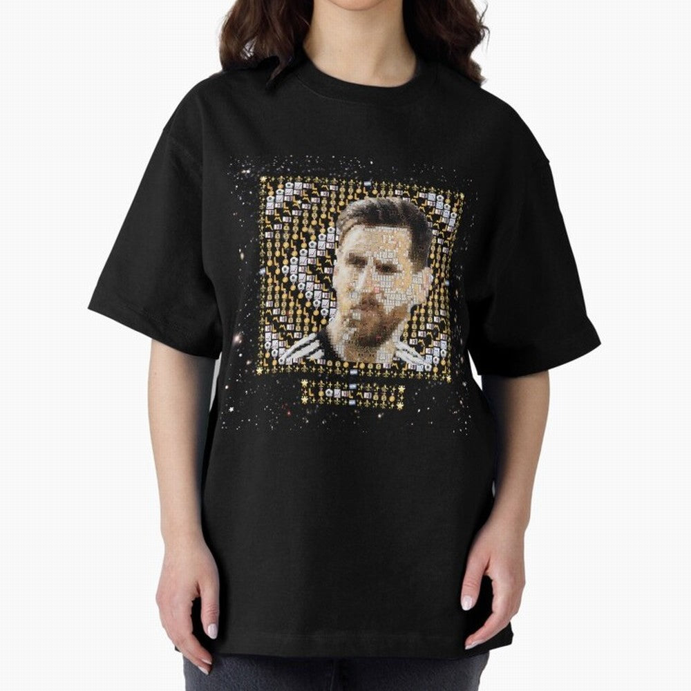 Goat Emojified Messi-Inspired Visual Tribute Classic T-Shirt Join the Global Buzz around Match Day Hype around FIFA World Cup 2026 Group Stage, Messi and Cristiano Ronaldo, Portugal, Champion Mindset, Group Stage Buzz, Knockout Tension and