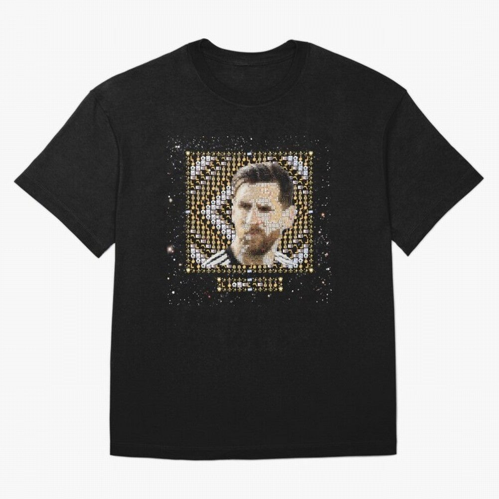 Goat Emojified Messi-Inspired Visual Tribute Classic T-Shirt Join the Global Buzz around Match Day Hype around FIFA World Cup 2026 Group Stage, Messi and Cristiano Ronaldo, Portugal, Champion Mindset, Group Stage Buzz, Knockout Tension and