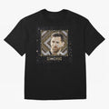 GOAT Emojified ¨C Messi-Inspired Visual Tribute | Legendary Football Grid Art | Iconic Symbolism in Emoji Form Oversized T-Shirt Celebrate the Stars of the FIFA World Cup 2026 Group Stage Journey through Haaland Highlights, Argentina and Brazil