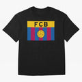 FCB FLAG Classic T-Shirt Back the Journey through Match Day Hype around FIFA World Cup 2026 USA Canada Mexico, Messi and Cristiano Ronaldo, Netherlands, Sports Nostalgia, International Competition, Famous Players and Unforgettable Victories; Built