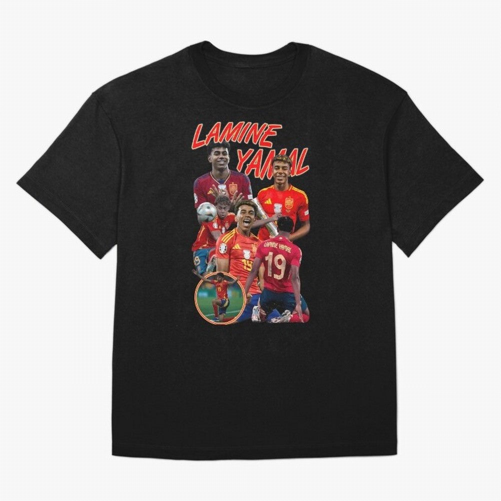Lamine Yamal - Wonder Essential T-Shirt Upgrade Global Football Passion for FIFA World Cup 2026, Celebrating Haaland, Netherlands, Stadium Memories, Football Loyalty, International Chants and Championship Tradition; Perfect for People Who Love