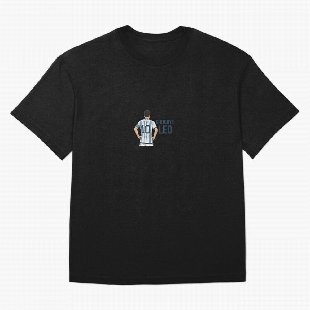 Goodbye Leo ¨C Messi Tribute Design Classic T-Shirt Carry Global Football Passion for FIFA World Cup 2026, with Messi and Cristiano Ronaldo, France, Global Supporter Spirit, Legendary Goals, National Colors and Tournament Celebration; Ideal for