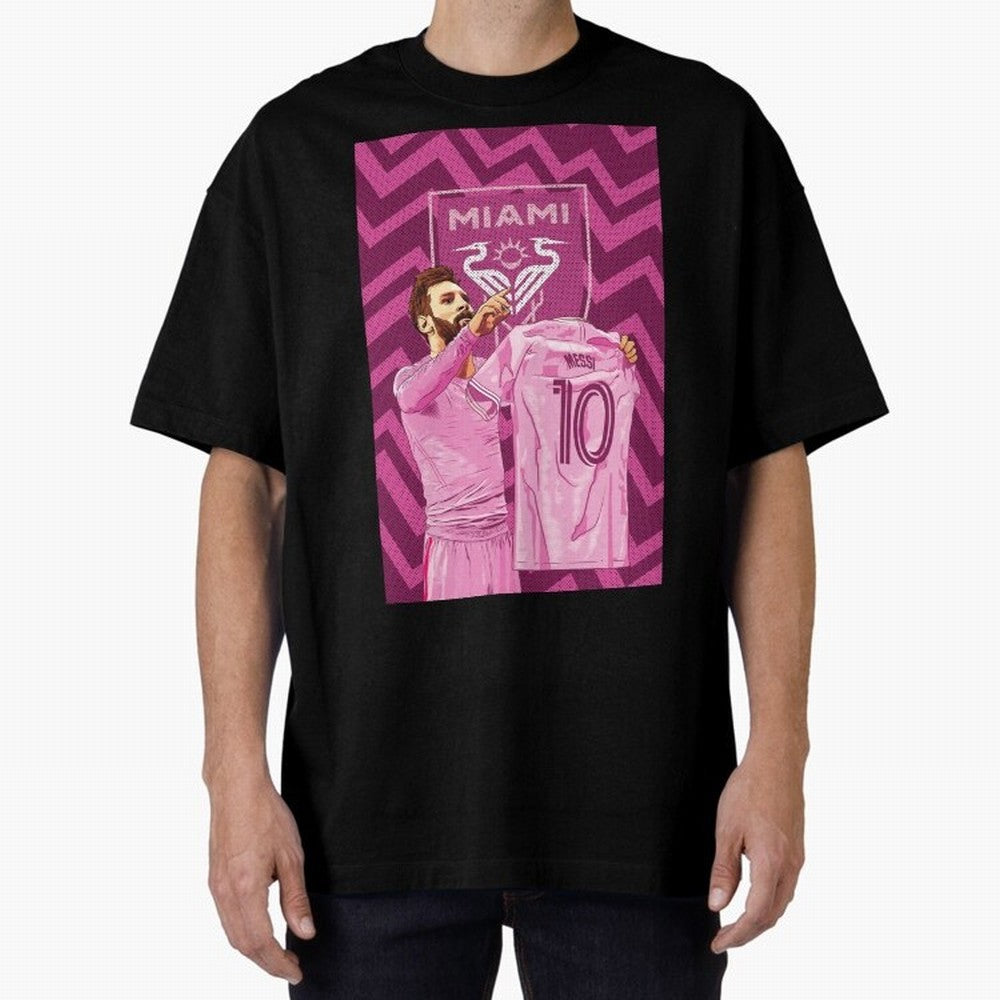 Messi in Inter Miami Classic T-Shirt Get Ready for Global Football Passion for FIFA World Cup 2026 USA Canada Mexico, Driven by Cristiano Ronaldo, Spain, Football Festival Excitement, Trophy Ambitions, Country Rivalries and Star Player Buzz;