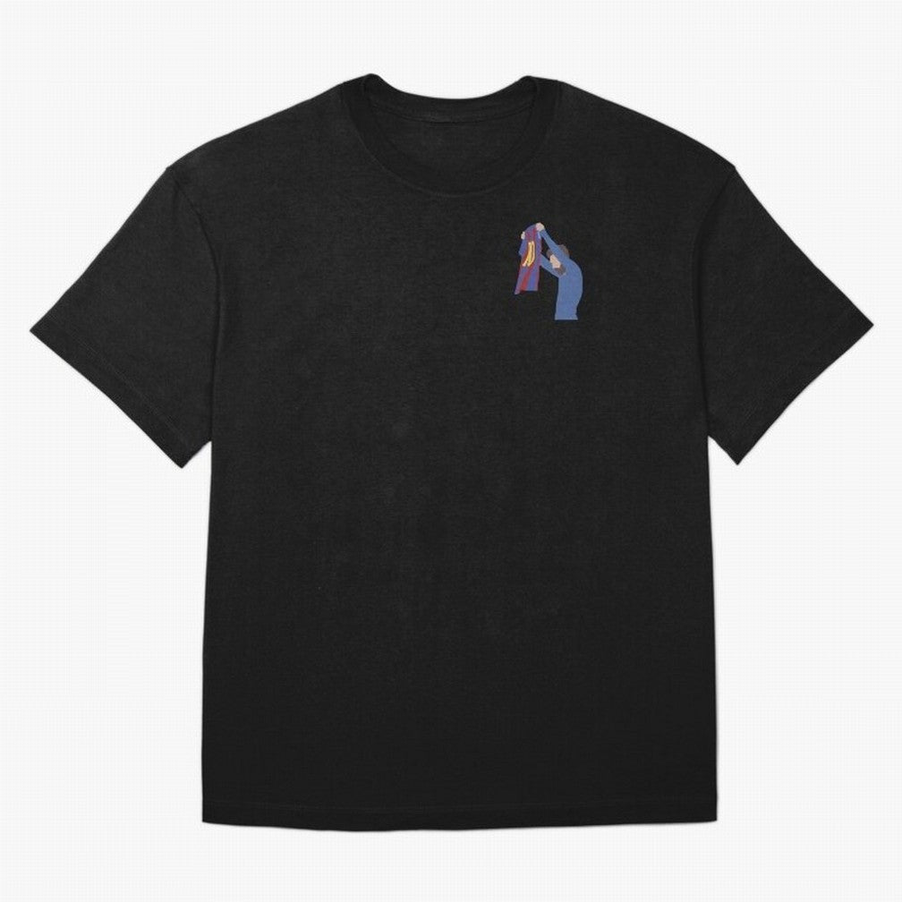 Messi Showing Jersey Art Classic T-Shirt Live the Energy of FIFA World Cup 2026 Group Stage Celebrating Cristiano Ronaldo, Spain and Netherlands Energy, Global Supporter Spirit, Legendary Goals, National Colors and Tournament Celebration; Created