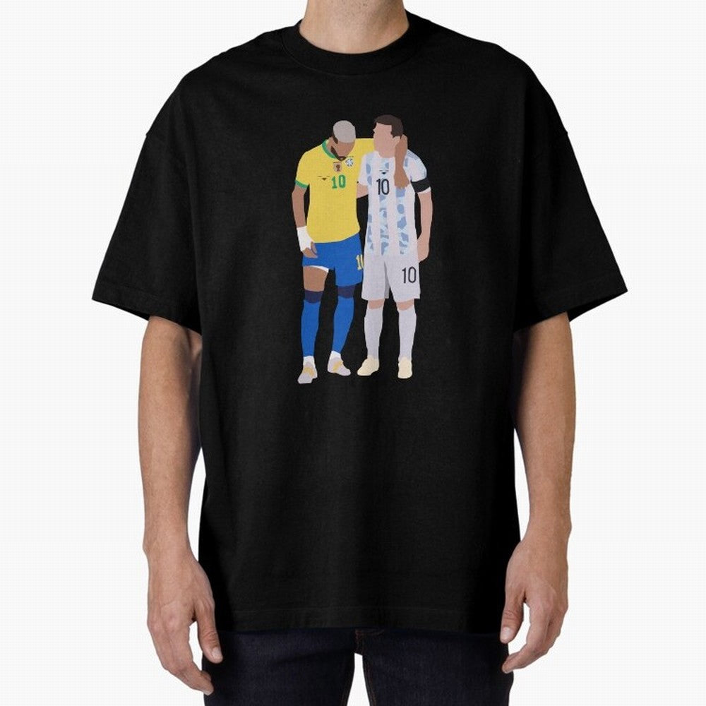 Messi and Neymar Copa America Friends Classic T-Shirt Bring Home FIFA World Cup 2026 USA Canada Mexico for Fans of Haaland and England and Germany, Bringing Tournament Hype, Historic Matchups, Family Viewing Parties and Global Sports Pride; Created