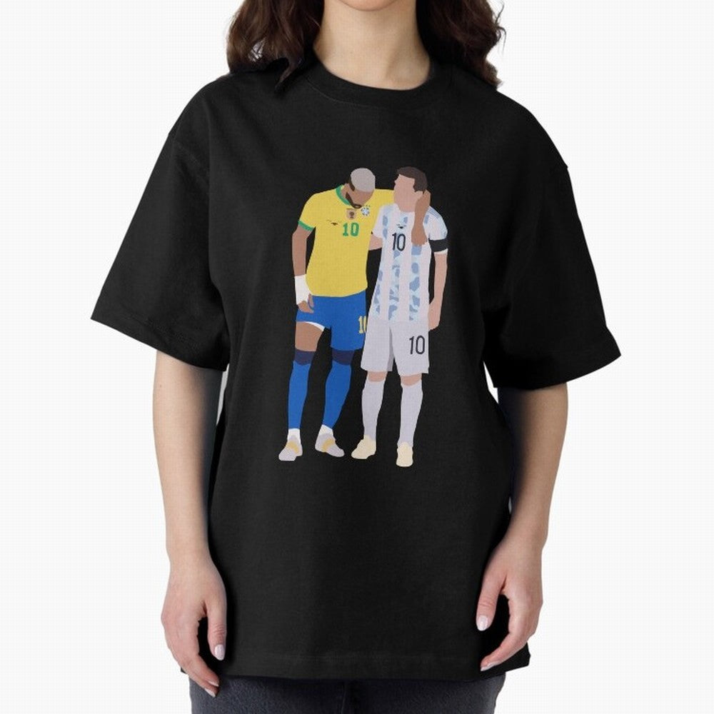 Messi and Neymar Copa America Friends Classic T-Shirt Bring Home FIFA World Cup 2026 USA Canada Mexico for Fans of Haaland and England and Germany, Bringing Tournament Hype, Historic Matchups, Family Viewing Parties and Global Sports Pride; Created