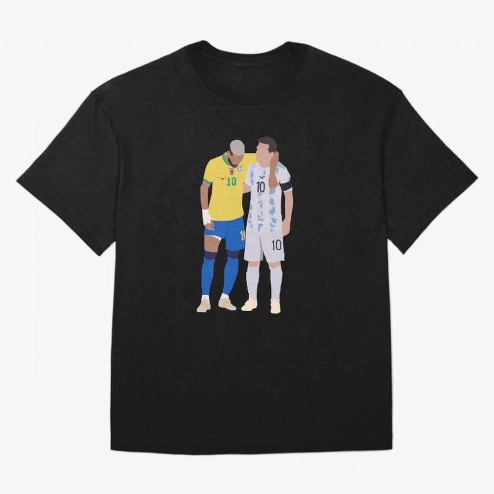 Messi and Neymar Copa America Friends Classic T-Shirt Bring Home FIFA World Cup 2026 USA Canada Mexico for Fans of Haaland and England and Germany, Bringing Tournament Hype, Historic Matchups, Family Viewing Parties and Global Sports Pride; Created