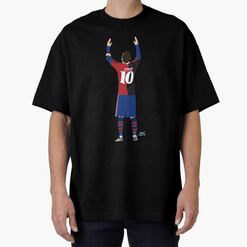 Lio tribute to Diego 10 Oversized T-Shirt Upgrade FIFA World Cup 2026 USA Canada Mexico for Fans of Haaland and Mbappe and Argentina, Bringing Stadium Memories, Football Loyalty, International Chants and Championship Tradition; Built for Supporters
