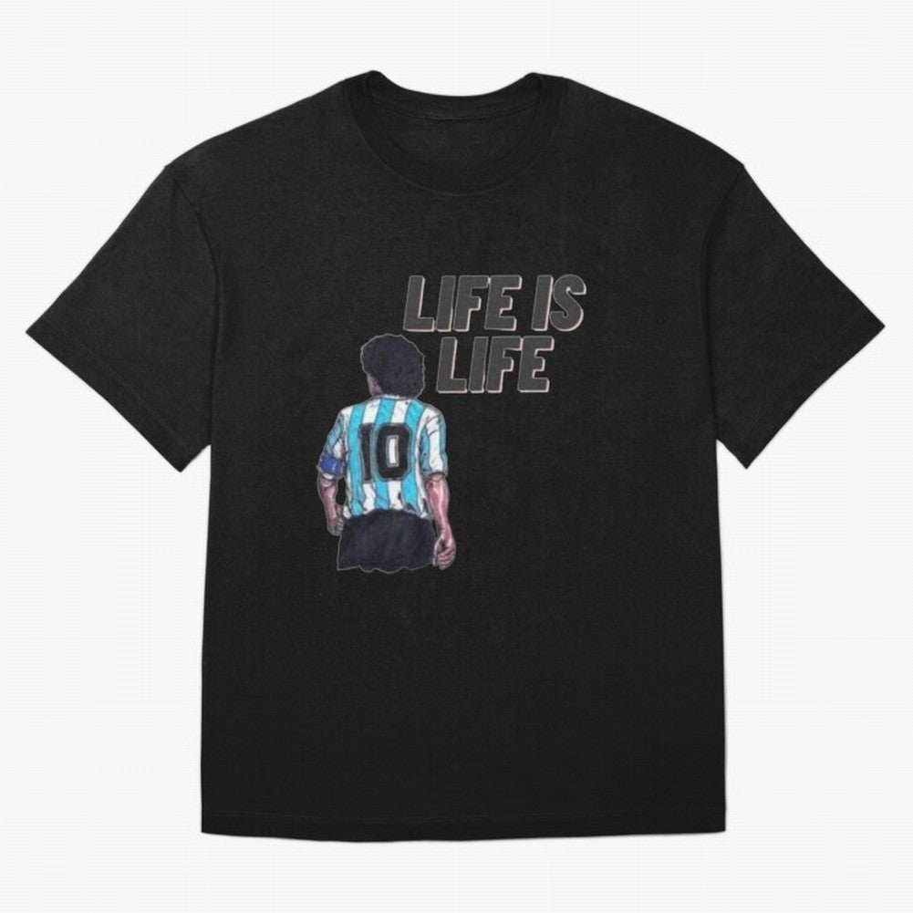 Life Is Life Classic T-Shirt Fuel Match Day Hype around FIFA World Cup 2026, Mbappe and Neymar, England, France and Netherlands, Tournament Hype, Historic Matchups, Family Viewing Parties and Global Sports Pride; Ideal for Fans Who Follow Messi,
