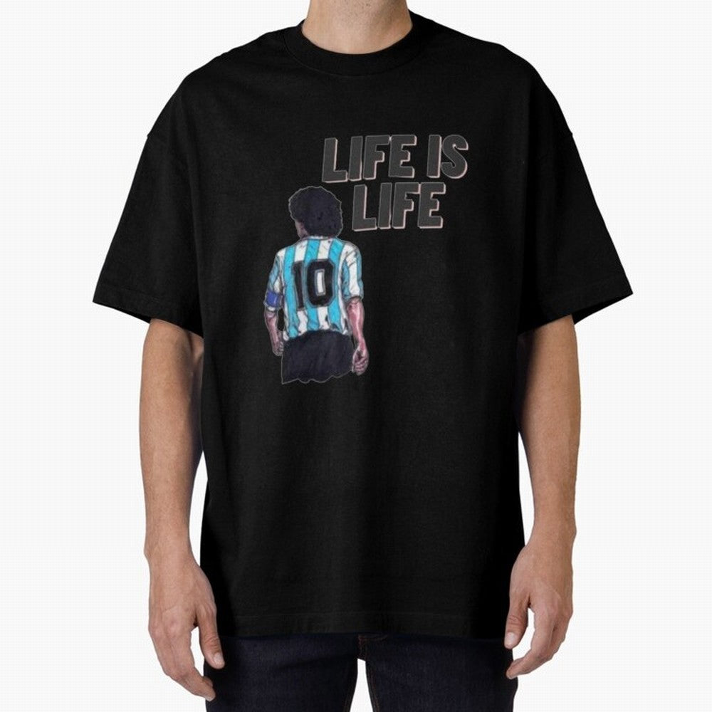 Life Is Life Classic T-Shirt Fuel Match Day Hype around FIFA World Cup 2026, Mbappe and Neymar, England, France and Netherlands, Tournament Hype, Historic Matchups, Family Viewing Parties and Global Sports Pride; Ideal for Fans Who Follow Messi,