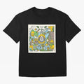 LA VELA PUERCA ROCK Oversized T-Shirt Celebrate the Stars of Global Football Passion for FIFA World Cup 2026, Connected to Haaland, Argentina, France and Brazil, Football Festival Excitement, Trophy Ambitions, Country Rivalries and Star Player