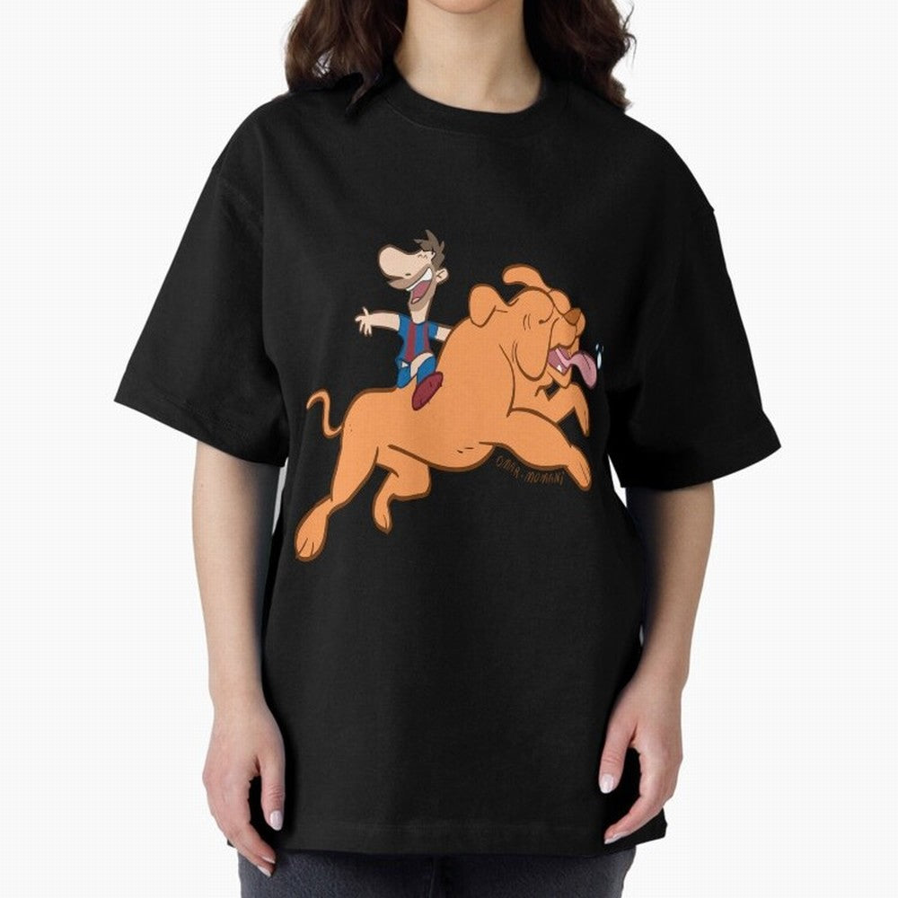 Messi and his dog Classic T-Shirt Honor the Football Icons of FIFA World Cup 2026 Group Stage with Messi and Cristiano Ronaldo, Netherlands Energy, Supporter Pride, Iconic Celebrations, Legendary Names and Global Match Day Energy; Ideal for