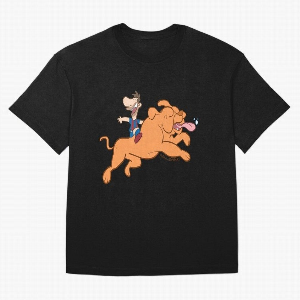Messi and his dog Classic T-Shirt Honor the Football Icons of FIFA World Cup 2026 Group Stage with Messi and Cristiano Ronaldo, Netherlands Energy, Supporter Pride, Iconic Celebrations, Legendary Names and Global Match Day Energy; Ideal for