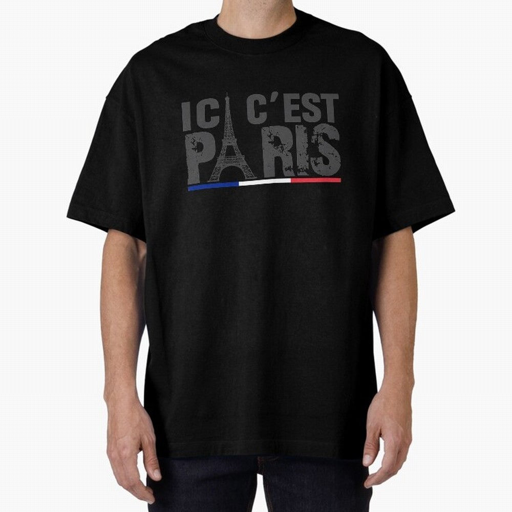 ici c'est paris Essential T-Shirt Show Championship Spirit for Match Day Hype around FIFA World Cup 2026, Neymar, England and Germany, Global Supporter Spirit, Legendary Goals, National Colors and Tournament Celebration; Made for Die Hard