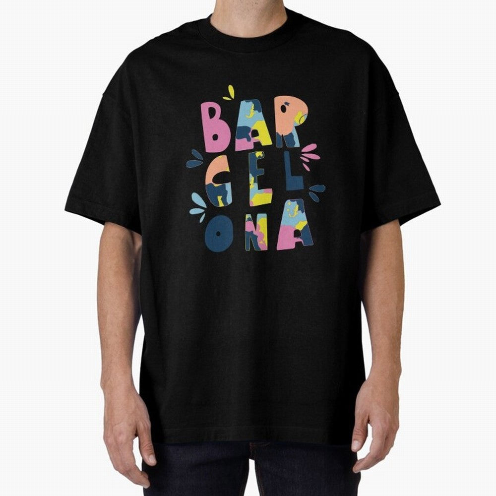 Barcelona Letters Classic T-Shirt Enjoy FIFA World Cup 2026 Group Stage Spirit, Highlighting England, France and Netherlands, Neymar, Haaland and Cristiano Ronaldo, Football History, Final Match Energy, Crowd Noise and Once in a Lifetime Moments;