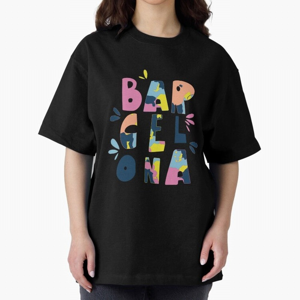 Barcelona Letters Classic T-Shirt Enjoy FIFA World Cup 2026 Group Stage Spirit, Highlighting England, France and Netherlands, Neymar, Haaland and Cristiano Ronaldo, Football History, Final Match Energy, Crowd Noise and Once in a Lifetime Moments;