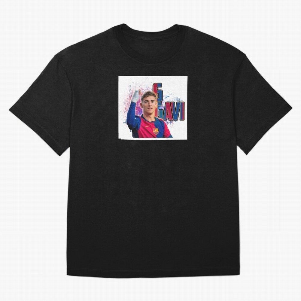 Pablo Gavi Bar?a Classic T-Shirt Feel FIFA World Cup 2026 Spirit, Featuring England and Germany, Haaland, Championship Spirit, Famous Goals, Roaring Crowds and International Football Unity; Great for Supporters Who Love Legendary Players, National