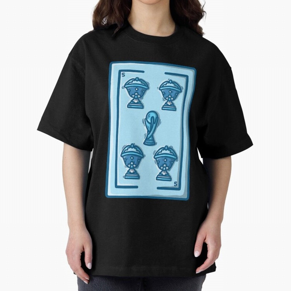 5 de copas - Argentina Classic T-Shirt Join the Global Buzz around Match Day Hype around FIFA World Cup 2026 Group Stage, Haaland, England, Vintage Soccer Flavor, Modern Football Stars, National Flags and Final Night Emotion; Ideal for Passionate