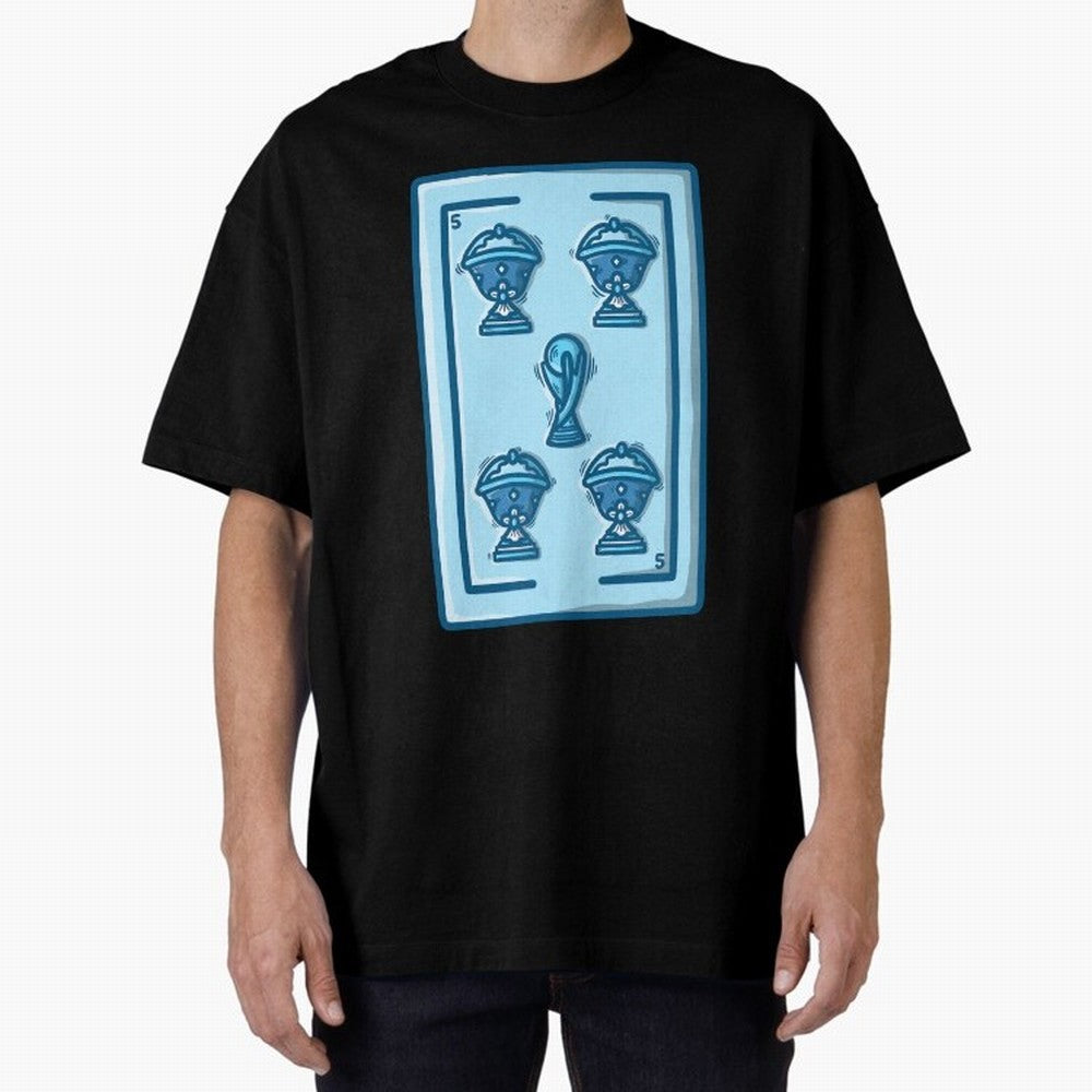 5 de copas - Argentina Classic T-Shirt Join the Global Buzz around Match Day Hype around FIFA World Cup 2026 Group Stage, Haaland, England, Vintage Soccer Flavor, Modern Football Stars, National Flags and Final Night Emotion; Ideal for Passionate