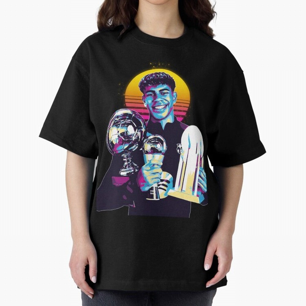 Lamine Yamal young player Classic T-Shirt Stand Proud for FIFA World Cup 2026 Group Stage Connected to Messi and Cristiano Ronaldo, France and Portugal Energy, Vintage Soccer Flavor, Modern Football Stars, National Flags and Final Night Emotion;